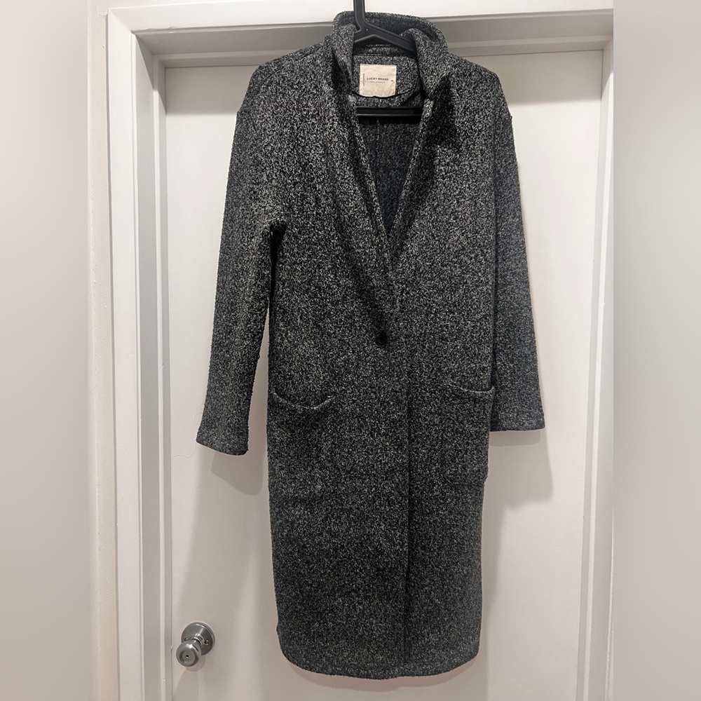 Lucky Brand Gray Long Coat